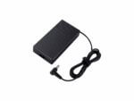 Black laptop power adapter with cable