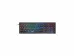 RGB gaming keyboard with colorful backlighting