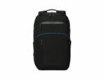 Black Targus backpack with blue accents