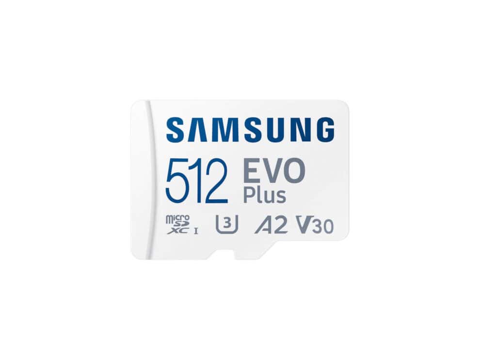 samsung evo plus microsdxc 512gb 10 years warranty Samsung 512GB EVO Plus microSD card
