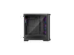 Transparent gaming PC case with RGB fans