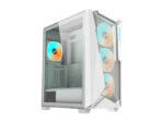 Gaming PC case with RGB fans.