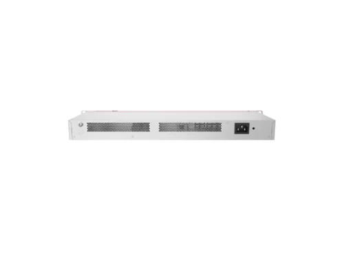 AV network rack mount front view with ventilation