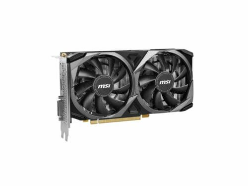 MSI graphics card with dual fans