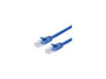 Blue Ethernet cable with connectors