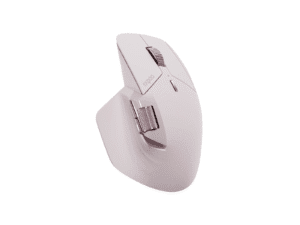 Ergonomic wireless computer mouse.