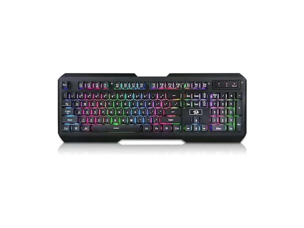 RGB backlit gaming keyboard