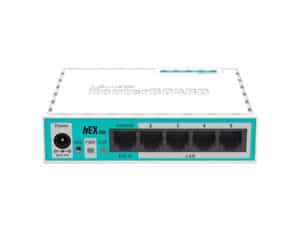 MikroTik hEX Lite - Desktop Router with 5x 10/100 Ports