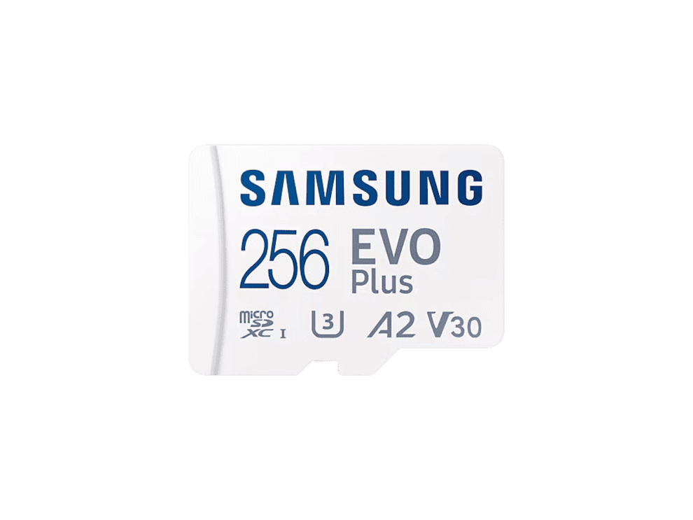 samsung evo plus microsdxc 256gb 10 years warranty Samsung 256GB EVO Plus microSD card