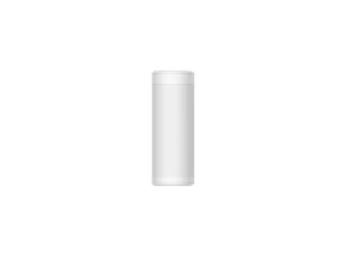 White cylindrical lip balm