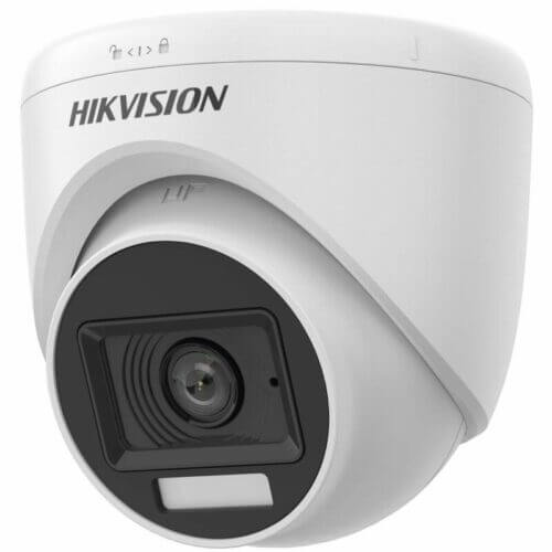 Hikvision security camera close-up