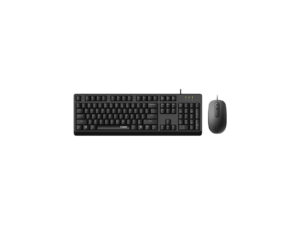 Black keyboard and mouse set