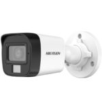 Hikvision security camera on wall mount