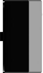 Top view of tablet folding mechanism
