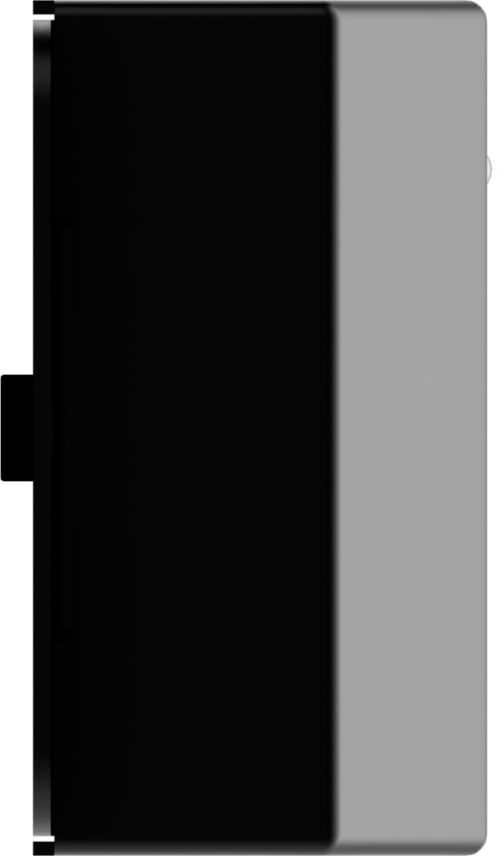 Top view of tablet folding mechanism