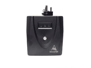 acconet 1200va/600w offline ups, avr function with built in 2 x 12v 7ah batteries
