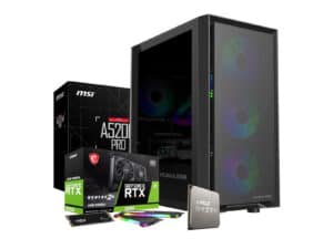 PCBuilder Ryzen 5 5500 SCOUT Windows 11 Gaming PC