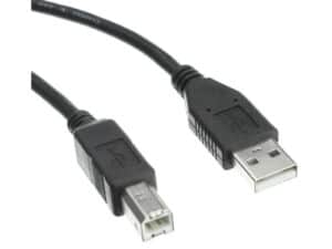RCT Printer USB Type A Male to Type B Male Cable