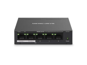 Mercusys 5 Port Gigabit Unmanaged Desktop POE Switch