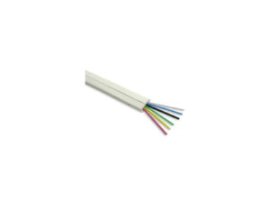 Acconet 2 Pair Ivory Flat Modular Cable