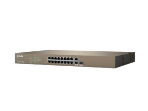 Tenda 16-Port Fast Ethernet PoE 250W Switch