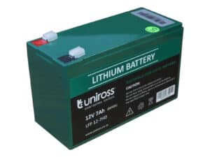 Uniross 12.8V 7Ah High Draw LiFePO4 Battery