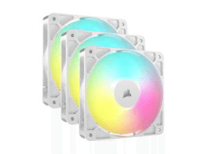 Corsair RS120 ARGB 120mm PWM Fans Triple Pack - White