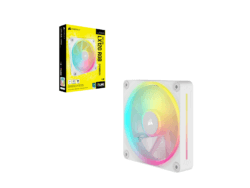 Corsair iCUE LINK LX120 RGB 120mm PWM Single Fan Expansion - White