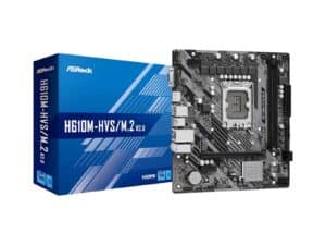 ASRock H610M-HVS/M.2 R2.0 Intel LGA 1700 m-ATX Motherboard