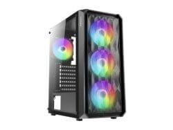 Antec NX292 ATX ARGB Mid-Tower Gaming Chassis - Black