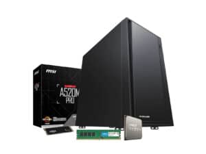 PCBuilder HOME MASTER Dekstop - Ryzen 7, 8GB RAM, 500GB SSD, Win 11 Home