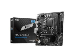 MSI B760M-E Pro DDR5 LGA1700 M-ATX Motherboard