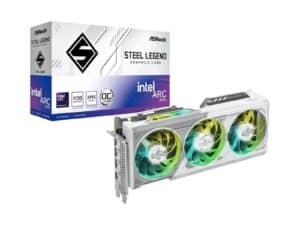 ASRock Intel Arc B580 Steel Legend OC 12GB Graphics Card