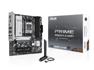 Asus Prime B840M-A Wi-Fi AM5 Micro ATX Motherboard