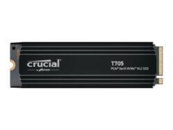 Crucial T705 4TB M.2 NVMe Gen5 with Heatsink NAND SSD