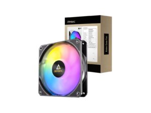 Antec P12 PWM 120mm ARGB Reverse Case Fan - Black