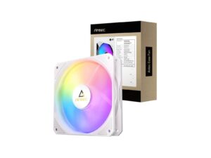 Antec P12 PWM 120mm ARGB Reverse Case Fan - White