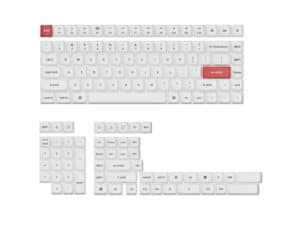 Keychron Double Shot PBT OSA Full Keycap Set - Black/White