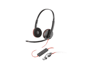 HP Poly Blackwire 3220 USB-C Wired Black Headset
