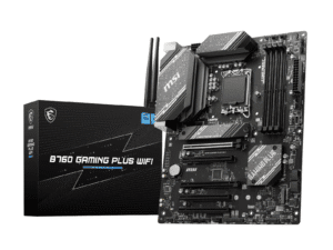 MSI B760M Gaming Plus Wi-Fi DDR5 LGA1700 ATX Motherboard
