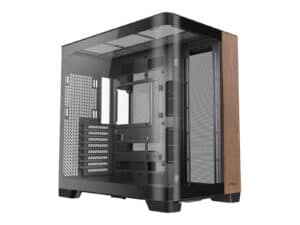 Antec C8 Curved Wood E-ATX | ATX | Micro-ATX | ITX Dual Chamber Gaming Chassis - Black
