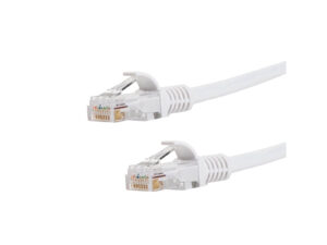 Gizzu Cat6 UTP Fly Lead Ethernet Network Cable 20cm - White