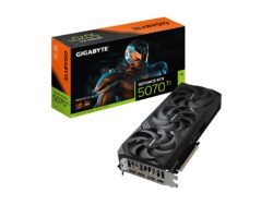 Gigabyte nVidia GeForce RTX 5070Ti Windforce OC 16GB GDDR7 Graphics Card