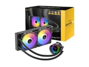 Antec VORTEX LUM 240 ARGB AIO CPU Liquid Cooler – Black