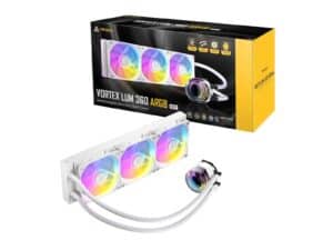 Antec VORTEX LUM 360 ARGB AIO CPU Liquid Cooler - White