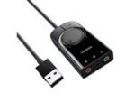 UGREEN USB-A to 3.5mm External Stereo Sound Adapter - Black