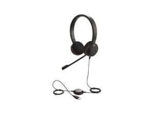 Jabra Evolve 20 Duo Wired Headset - (USB) MS Version