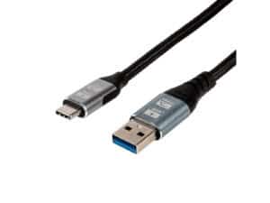 GIZZU 60W 10Gbps USB to Type-C 2m Cable
