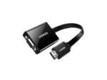 UGREEN HDMI to VGA Adapter, with 3.5mm Audio and Power Port - Black
