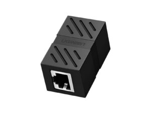 UGREEN RJ45 1Gbps Ethernet Cable Extender Adapter - Black
